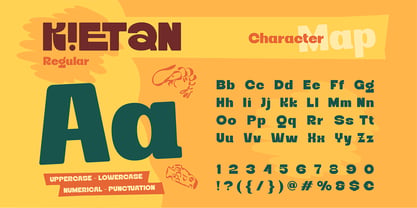 Kietan Font Poster 2