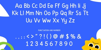 Happy Kiddy Font Poster 2