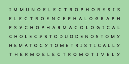 Crona Font Poster 5