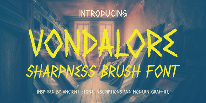 Vondalore Font Poster 1