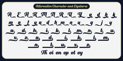 Thomkit Strike Font Poster 15