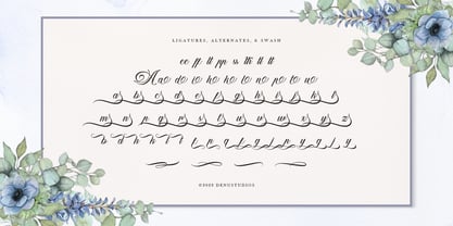 Aurelaydi Font Poster 12