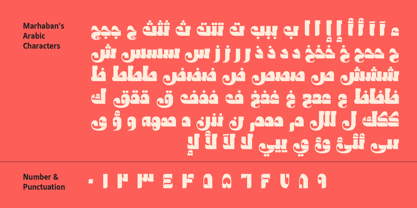 NT Marhaban Arabic Font Poster 5