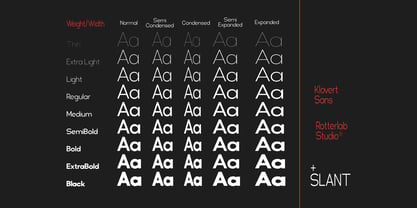 Klovert Font Poster 6