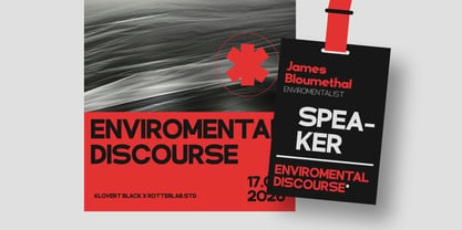 Klovert Font Poster 3