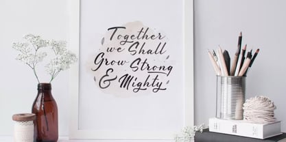 Society Font Poster 2