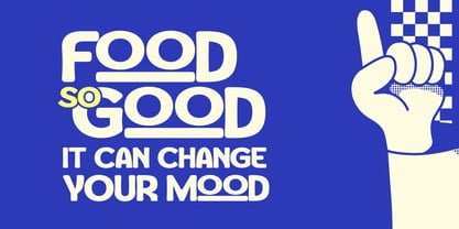 Boer Food Font Poster 8