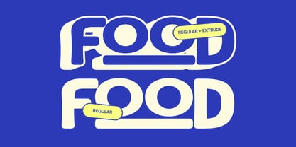 Boer Food Font Poster 12