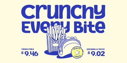 Boer Food Font Poster 4