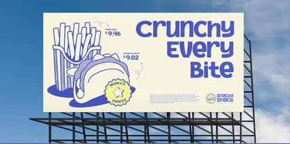 Boer Food Font Poster 10
