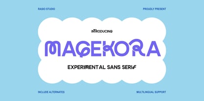 Magekora Font Poster 1