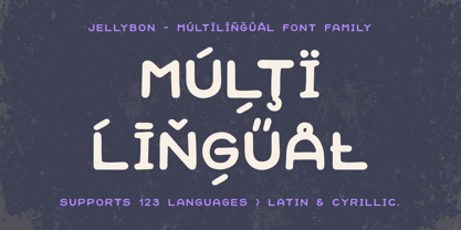 Jellybon Font Poster 8