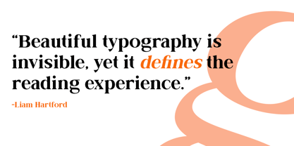 Galafera Font Poster 2
