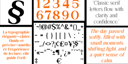 Galafera Font Poster 10