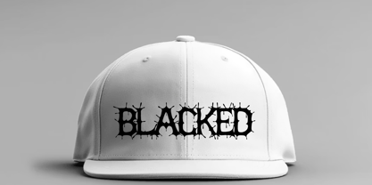 Blackspike Font Poster 5