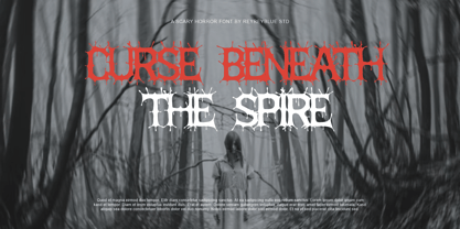Blackspike Font Poster 2