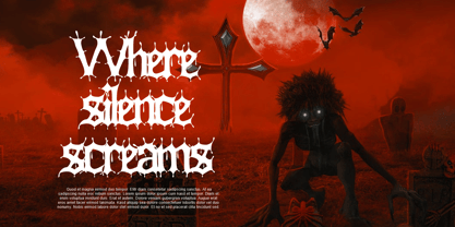 Blackspike Font Poster 4