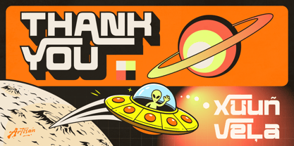 Valtron Font Poster 10