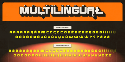 Valtron Font Poster 9