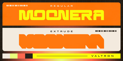 Valtron Font Poster 4