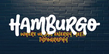 Hamburgo Font Poster 1