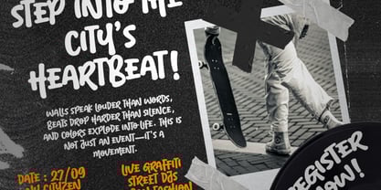 Hamburgo Font Poster 4