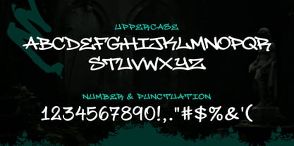 Velum Stroke Font Poster 8