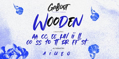 Gaboots Font Poster 7