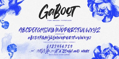 Gaboots Font Poster 6