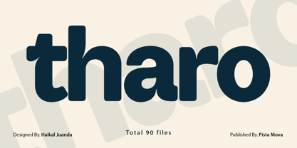 Tharo Font Poster 1
