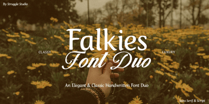 Falkies Font Poster 1