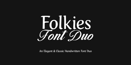 Falkies Font Poster 11