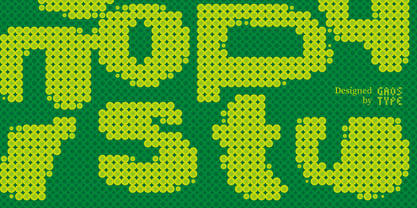 TG Dooot Font Poster 4