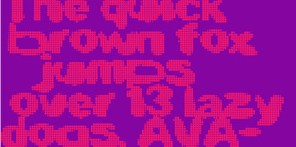 TG Dooot Font Poster 6