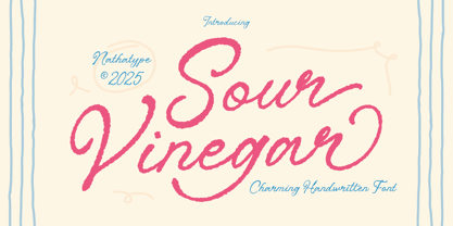 Sour Vinegar Font Poster 1