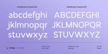 Malega Font Poster 12