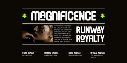 Drain Sa Font Poster 8
