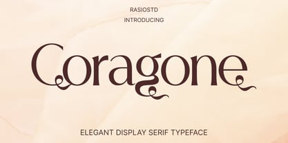 Coragone Font Poster 1