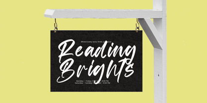 Bhaltron Font Poster 8