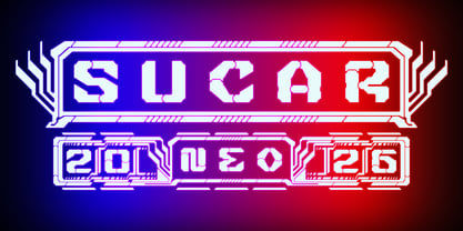 Sucar Neo VR Font Poster 1