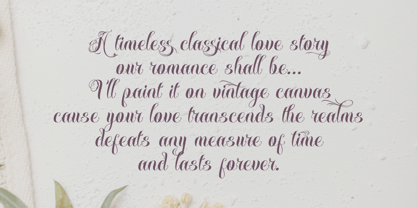 Serahine Font Poster 3