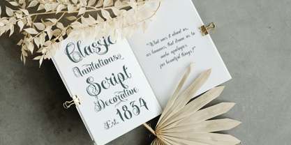 Serahine Font Poster 8