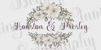 Serahine Font Poster 5