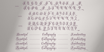 Serahine Font Poster 7