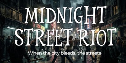 Jager Moon Font Poster 6