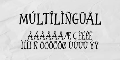 Jager Moon Font Poster 2