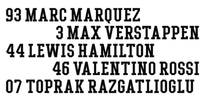 Plase Font Poster 9