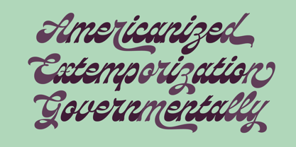 Olivian Font Poster 2