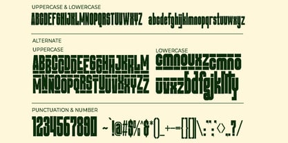 Vintago Font Poster 2