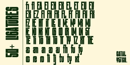Vintago Font Poster 4